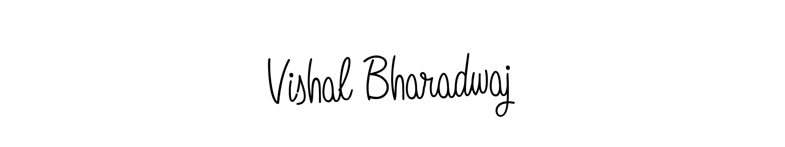 Make a beautiful signature design for name Vishal Bharadwaj. With this signature (Angelique-Rose-font-FFP) style, you can create a handwritten signature for free. Vishal Bharadwaj signature style 5 images and pictures png