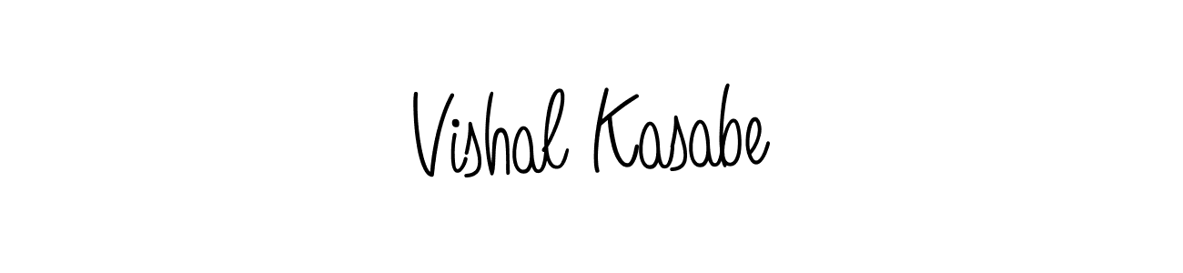 You can use this online signature creator to create a handwritten signature for the name Vishal Kasabe. This is the best online autograph maker. Vishal Kasabe signature style 5 images and pictures png
