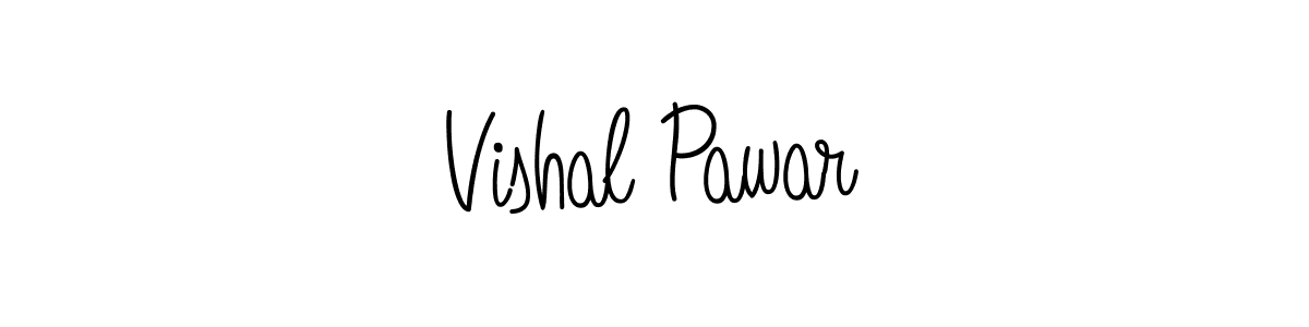 How to make Vishal Pawar signature? Angelique-Rose-font-FFP is a professional autograph style. Create handwritten signature for Vishal Pawar name. Vishal Pawar signature style 5 images and pictures png