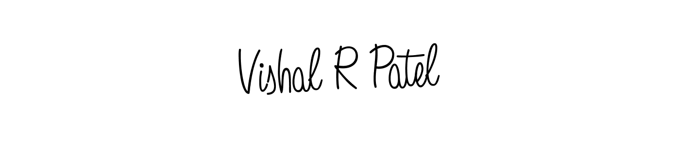 How to make Vishal R Patel signature? Angelique-Rose-font-FFP is a professional autograph style. Create handwritten signature for Vishal R Patel name. Vishal R Patel signature style 5 images and pictures png