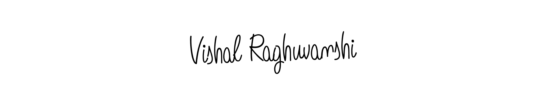 Vishal Raghuvanshi stylish signature style. Best Handwritten Sign (Angelique-Rose-font-FFP) for my name. Handwritten Signature Collection Ideas for my name Vishal Raghuvanshi. Vishal Raghuvanshi signature style 5 images and pictures png