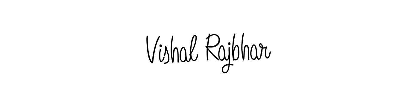 Vishal Rajbhar stylish signature style. Best Handwritten Sign (Angelique-Rose-font-FFP) for my name. Handwritten Signature Collection Ideas for my name Vishal Rajbhar. Vishal Rajbhar signature style 5 images and pictures png