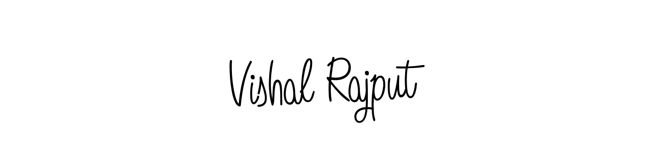 Vishal Rajput stylish signature style. Best Handwritten Sign (Angelique-Rose-font-FFP) for my name. Handwritten Signature Collection Ideas for my name Vishal Rajput. Vishal Rajput signature style 5 images and pictures png