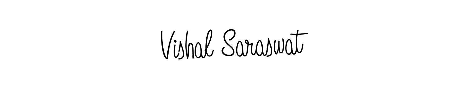 Best and Professional Signature Style for Vishal Saraswat. Angelique-Rose-font-FFP Best Signature Style Collection. Vishal Saraswat signature style 5 images and pictures png