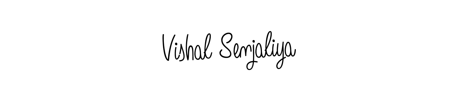 if you are searching for the best signature style for your name Vishal Senjaliya. so please give up your signature search. here we have designed multiple signature styles  using Angelique-Rose-font-FFP. Vishal Senjaliya signature style 5 images and pictures png