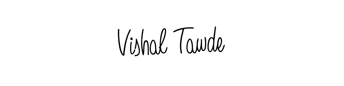 This is the best signature style for the Vishal Tawde name. Also you like these signature font (Angelique-Rose-font-FFP). Mix name signature. Vishal Tawde signature style 5 images and pictures png