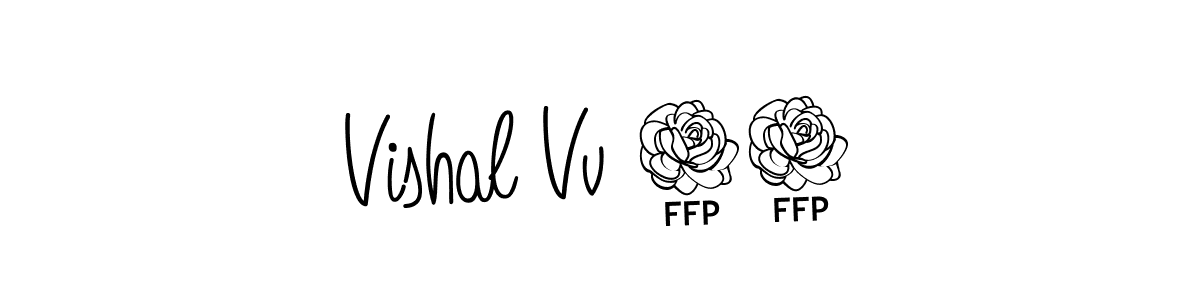 Check out images of Autograph of Vishal Vv 99 name. Actor Vishal Vv 99 Signature Style. Angelique-Rose-font-FFP is a professional sign style online. Vishal Vv 99 signature style 5 images and pictures png