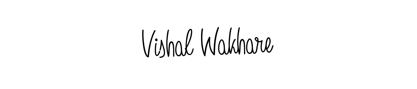 Make a short Vishal Wakhare signature style. Manage your documents anywhere anytime using Angelique-Rose-font-FFP. Create and add eSignatures, submit forms, share and send files easily. Vishal Wakhare signature style 5 images and pictures png