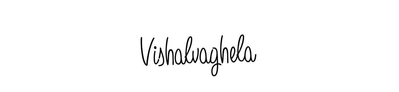 if you are searching for the best signature style for your name Vishalvaghela. so please give up your signature search. here we have designed multiple signature styles  using Angelique-Rose-font-FFP. Vishalvaghela signature style 5 images and pictures png