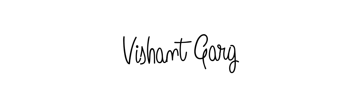 Check out images of Autograph of Vishant Garg name. Actor Vishant Garg Signature Style. Angelique-Rose-font-FFP is a professional sign style online. Vishant Garg signature style 5 images and pictures png