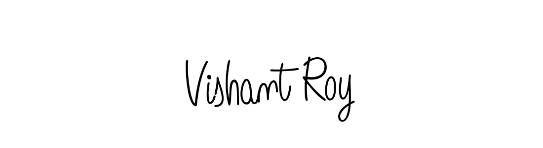 Also we have Vishant Roy name is the best signature style. Create professional handwritten signature collection using Angelique-Rose-font-FFP autograph style. Vishant Roy signature style 5 images and pictures png