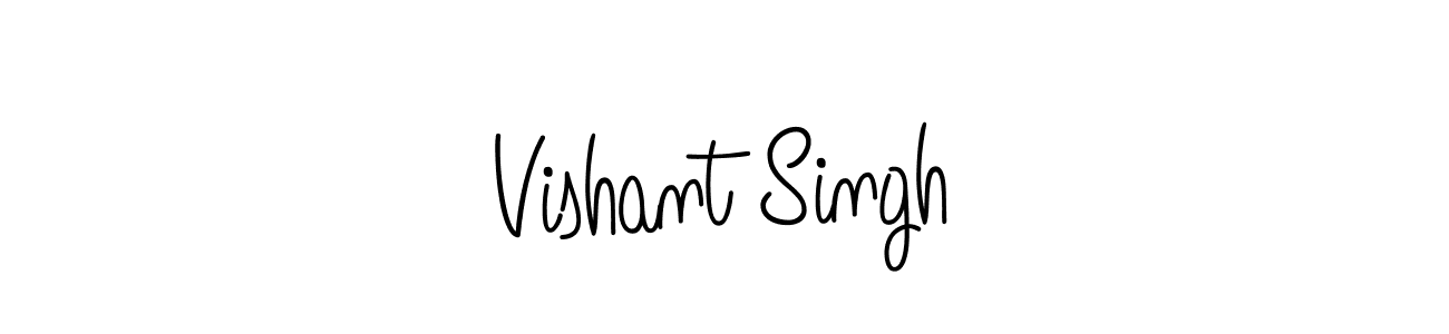if you are searching for the best signature style for your name Vishant Singh. so please give up your signature search. here we have designed multiple signature styles  using Angelique-Rose-font-FFP. Vishant Singh signature style 5 images and pictures png