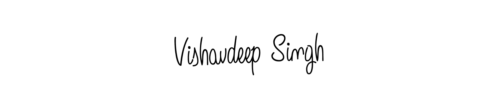 Make a beautiful signature design for name Vishavdeep Singh. Use this online signature maker to create a handwritten signature for free. Vishavdeep Singh signature style 5 images and pictures png