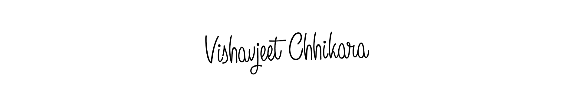 This is the best signature style for the Vishavjeet Chhikara name. Also you like these signature font (Angelique-Rose-font-FFP). Mix name signature. Vishavjeet Chhikara signature style 5 images and pictures png