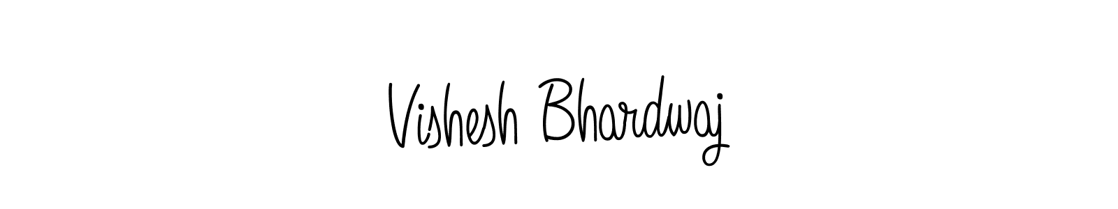 How to make Vishesh Bhardwaj signature? Angelique-Rose-font-FFP is a professional autograph style. Create handwritten signature for Vishesh Bhardwaj name. Vishesh Bhardwaj signature style 5 images and pictures png