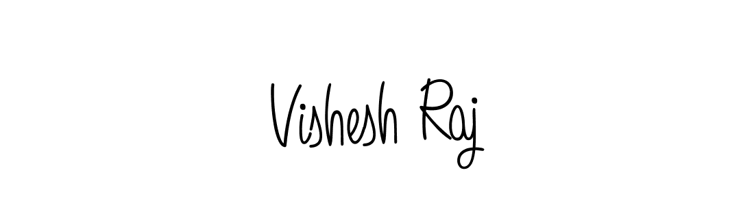 Also we have Vishesh Raj name is the best signature style. Create professional handwritten signature collection using Angelique-Rose-font-FFP autograph style. Vishesh Raj signature style 5 images and pictures png