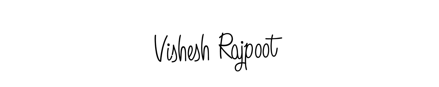 Make a short Vishesh Rajpoot signature style. Manage your documents anywhere anytime using Angelique-Rose-font-FFP. Create and add eSignatures, submit forms, share and send files easily. Vishesh Rajpoot signature style 5 images and pictures png