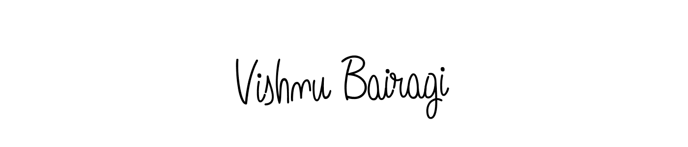 Make a beautiful signature design for name Vishnu Bairagi. Use this online signature maker to create a handwritten signature for free. Vishnu Bairagi signature style 5 images and pictures png