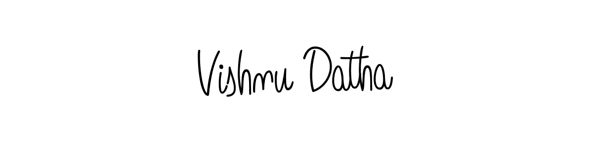 Also You can easily find your signature by using the search form. We will create Vishnu Datha name handwritten signature images for you free of cost using Angelique-Rose-font-FFP sign style. Vishnu Datha signature style 5 images and pictures png