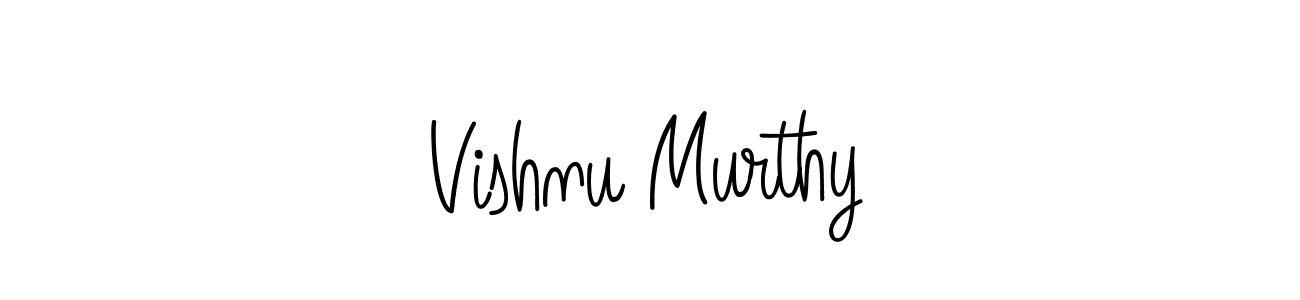 How to make Vishnu Murthy signature? Angelique-Rose-font-FFP is a professional autograph style. Create handwritten signature for Vishnu Murthy name. Vishnu Murthy signature style 5 images and pictures png