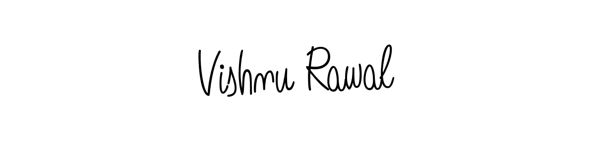 Angelique-Rose-font-FFP is a professional signature style that is perfect for those who want to add a touch of class to their signature. It is also a great choice for those who want to make their signature more unique. Get Vishnu Rawal name to fancy signature for free. Vishnu Rawal signature style 5 images and pictures png