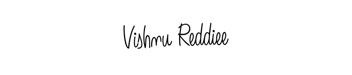 Once you've used our free online signature maker to create your best signature Angelique-Rose-font-FFP style, it's time to enjoy all of the benefits that Vishnu Reddiee name signing documents. Vishnu Reddiee signature style 5 images and pictures png