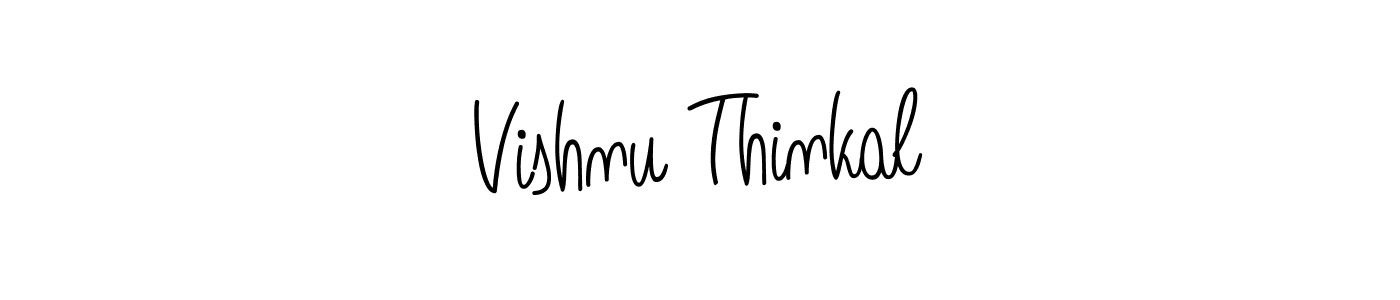 Make a beautiful signature design for name Vishnu Thinkal. Use this online signature maker to create a handwritten signature for free. Vishnu Thinkal signature style 5 images and pictures png