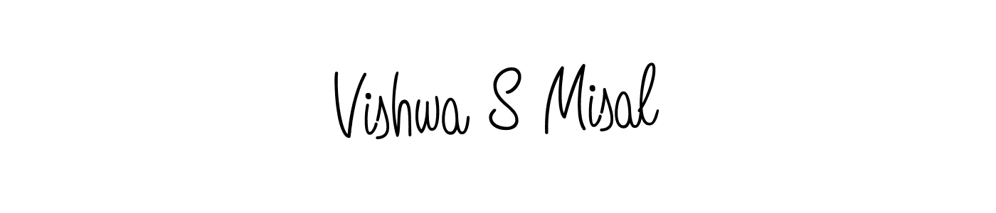 Best and Professional Signature Style for Vishwa S Misal. Angelique-Rose-font-FFP Best Signature Style Collection. Vishwa S Misal signature style 5 images and pictures png