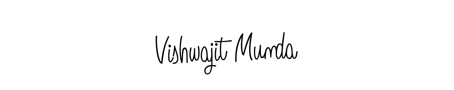 Also You can easily find your signature by using the search form. We will create Vishwajit Munda name handwritten signature images for you free of cost using Angelique-Rose-font-FFP sign style. Vishwajit Munda signature style 5 images and pictures png