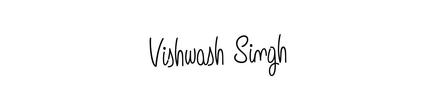 It looks lik you need a new signature style for name Vishwash Singh. Design unique handwritten (Angelique-Rose-font-FFP) signature with our free signature maker in just a few clicks. Vishwash Singh signature style 5 images and pictures png