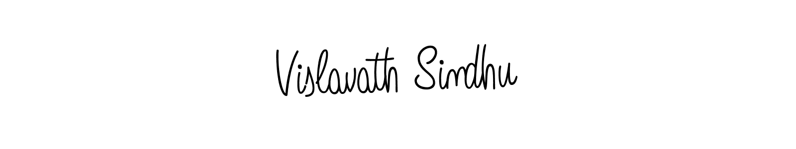 Make a beautiful signature design for name Vislavath Sindhu. Use this online signature maker to create a handwritten signature for free. Vislavath Sindhu signature style 5 images and pictures png