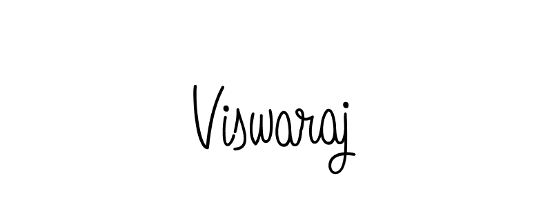 Create a beautiful signature design for name Viswaraj. With this signature (Angelique-Rose-font-FFP) fonts, you can make a handwritten signature for free. Viswaraj signature style 5 images and pictures png