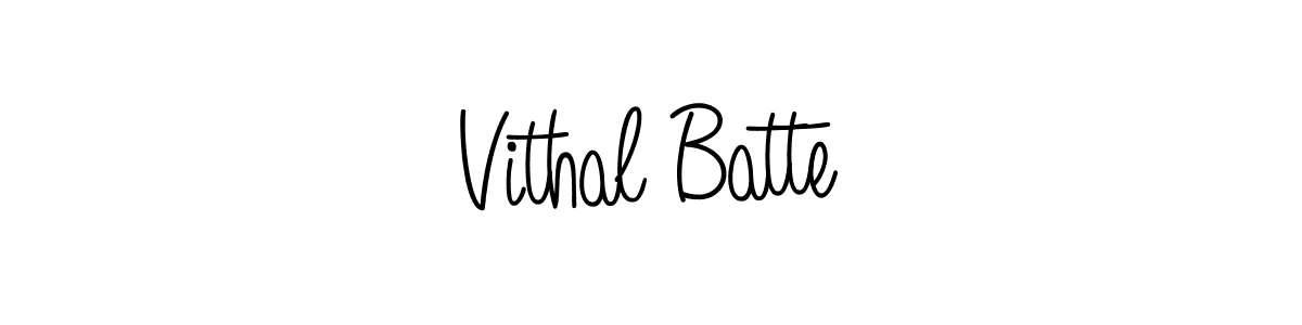 Check out images of Autograph of Vithal Batte name. Actor Vithal Batte Signature Style. Angelique-Rose-font-FFP is a professional sign style online. Vithal Batte signature style 5 images and pictures png