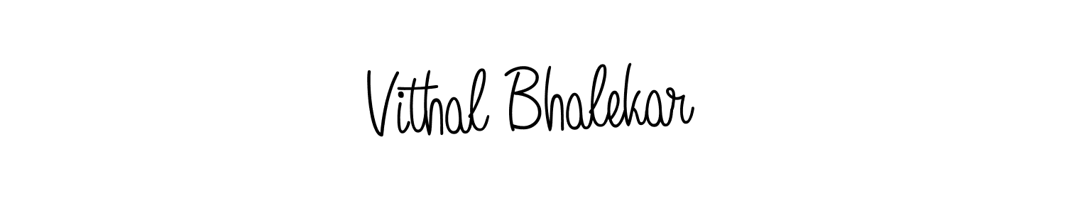 It looks lik you need a new signature style for name Vithal Bhalekar. Design unique handwritten (Angelique-Rose-font-FFP) signature with our free signature maker in just a few clicks. Vithal Bhalekar signature style 5 images and pictures png