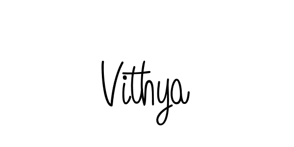 Also we have Vithya name is the best signature style. Create professional handwritten signature collection using Angelique-Rose-font-FFP autograph style. Vithya signature style 5 images and pictures png