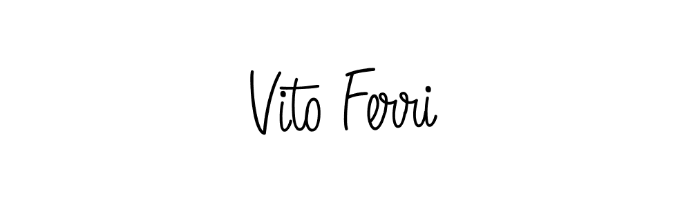 Also You can easily find your signature by using the search form. We will create Vito Ferri name handwritten signature images for you free of cost using Angelique-Rose-font-FFP sign style. Vito Ferri signature style 5 images and pictures png