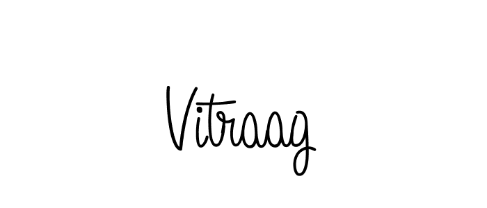Also we have Vitraag name is the best signature style. Create professional handwritten signature collection using Angelique-Rose-font-FFP autograph style. Vitraag signature style 5 images and pictures png