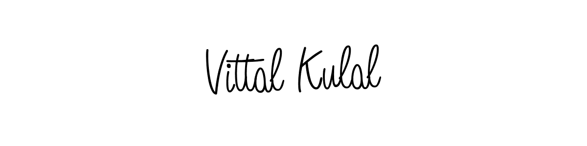 It looks lik you need a new signature style for name Vittal Kulal. Design unique handwritten (Angelique-Rose-font-FFP) signature with our free signature maker in just a few clicks. Vittal Kulal signature style 5 images and pictures png