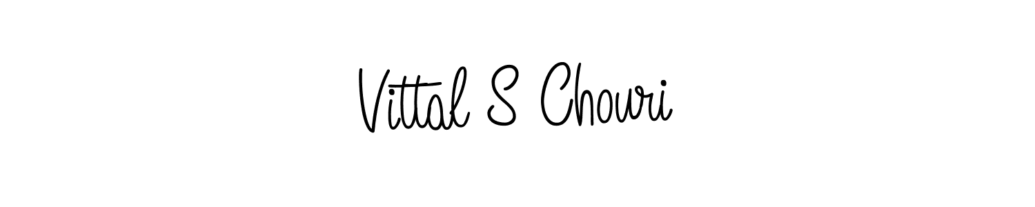 Once you've used our free online signature maker to create your best signature Angelique-Rose-font-FFP style, it's time to enjoy all of the benefits that Vittal S Chouri name signing documents. Vittal S Chouri signature style 5 images and pictures png