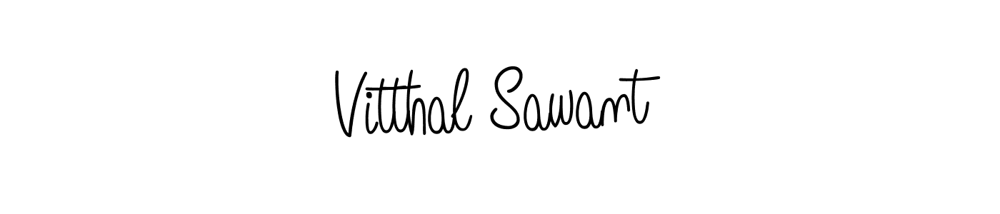 Also we have Vitthal Sawant name is the best signature style. Create professional handwritten signature collection using Angelique-Rose-font-FFP autograph style. Vitthal Sawant signature style 5 images and pictures png