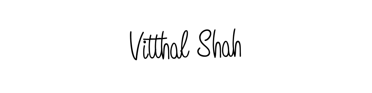 if you are searching for the best signature style for your name Vitthal Shah. so please give up your signature search. here we have designed multiple signature styles  using Angelique-Rose-font-FFP. Vitthal Shah signature style 5 images and pictures png