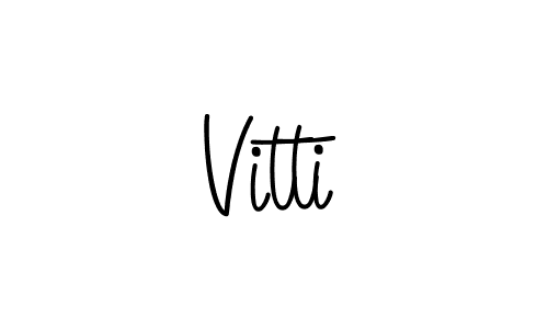 Once you've used our free online signature maker to create your best signature Angelique-Rose-font-FFP style, it's time to enjoy all of the benefits that Vitti name signing documents. Vitti signature style 5 images and pictures png