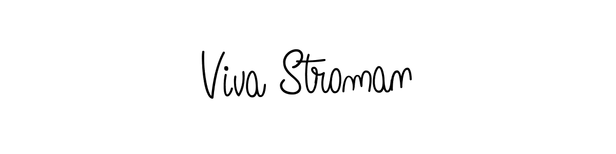 Similarly Angelique-Rose-font-FFP is the best handwritten signature design. Signature creator online .You can use it as an online autograph creator for name Viva Stroman. Viva Stroman signature style 5 images and pictures png