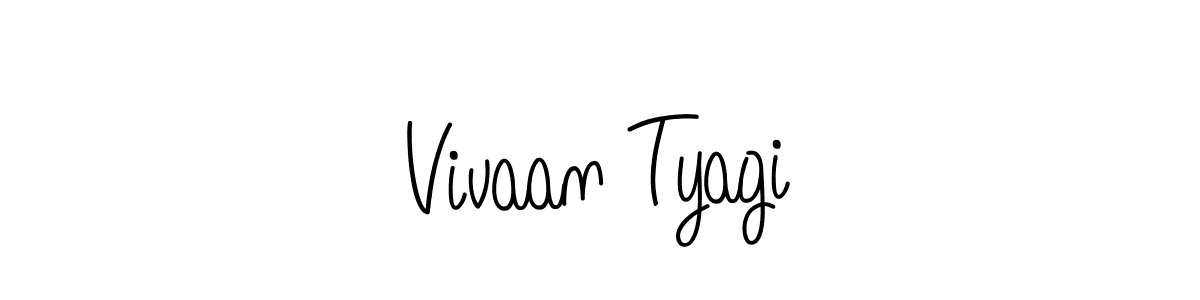 It looks lik you need a new signature style for name Vivaan Tyagi. Design unique handwritten (Angelique-Rose-font-FFP) signature with our free signature maker in just a few clicks. Vivaan Tyagi signature style 5 images and pictures png