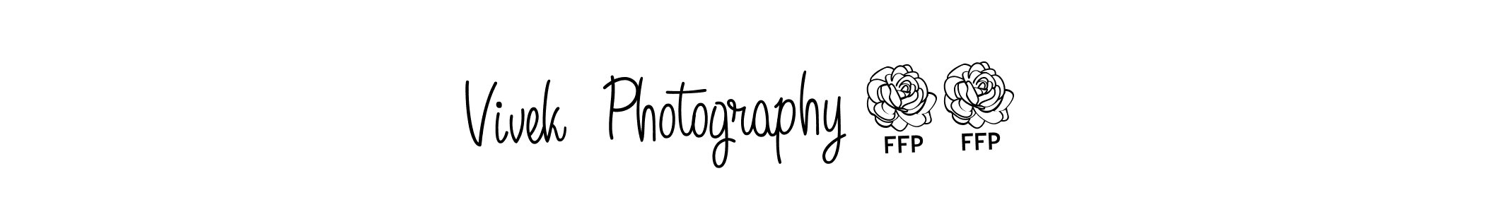 Create a beautiful signature design for name Vivek  Photography 18. With this signature (Angelique-Rose-font-FFP) fonts, you can make a handwritten signature for free. Vivek  Photography 18 signature style 5 images and pictures png