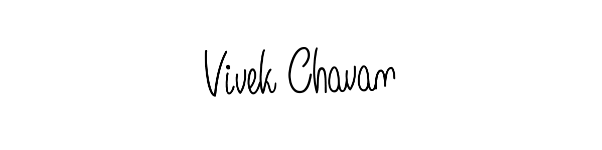 Also we have Vivek Chavan name is the best signature style. Create professional handwritten signature collection using Angelique-Rose-font-FFP autograph style. Vivek Chavan signature style 5 images and pictures png