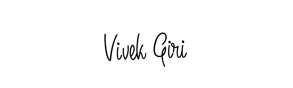 It looks lik you need a new signature style for name Vivek Giri. Design unique handwritten (Angelique-Rose-font-FFP) signature with our free signature maker in just a few clicks. Vivek Giri signature style 5 images and pictures png