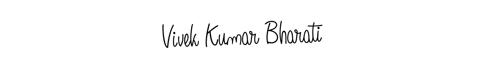 Also You can easily find your signature by using the search form. We will create Vivek Kumar Bharati name handwritten signature images for you free of cost using Angelique-Rose-font-FFP sign style. Vivek Kumar Bharati signature style 5 images and pictures png