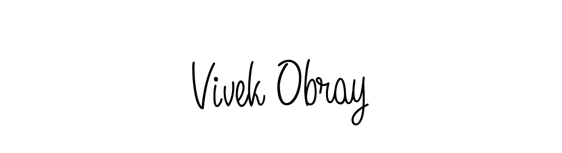 Make a beautiful signature design for name Vivek Obray. Use this online signature maker to create a handwritten signature for free. Vivek Obray signature style 5 images and pictures png