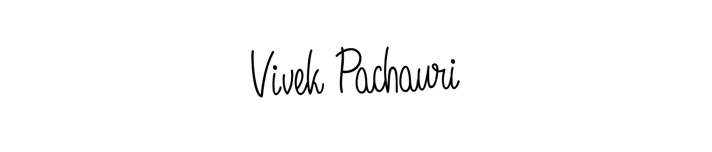 Angelique-Rose-font-FFP is a professional signature style that is perfect for those who want to add a touch of class to their signature. It is also a great choice for those who want to make their signature more unique. Get Vivek Pachauri name to fancy signature for free. Vivek Pachauri signature style 5 images and pictures png